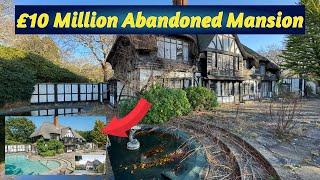 I Found An Abandoned £10Million Pound Tudor Mansion With Secret ￼Rooms, Pool, Boathouse & 13 Acres!