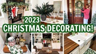 2023 CHRISTMAS CLEAN & DECORATE WITH ME | CHRISTMAS HOME TOUR | Amy Darley