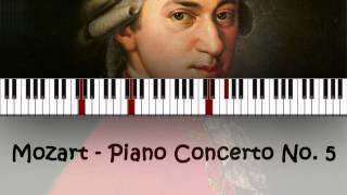 Piano Concerto No. 5 - Mozart | Full Length 21 Minutes in Full HD