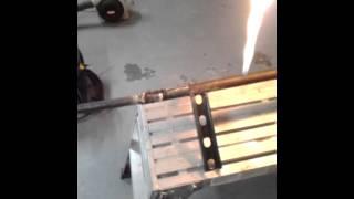 Home made garage heater