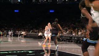  Breanna Stewart Hits A 3 + Fouled By Angel Reese | Chicago Sky vs New York Liberty