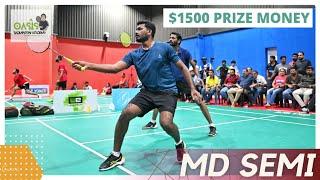 BALU/BENNET ANTONY VS ADIYAAT VIBAWA/FADLY ANSHAR:OMAN BADMINTONSUPER SERIES 2023 SEMI