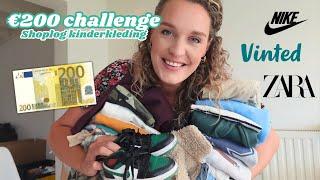 MEGA €200 KINDERKLEDING SHOPLOG CHALLENGE | WINTERKASTJES 2024 - Vinted & ZARA | Zeg maar Fem