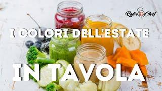 I colori dell'estate in tavola