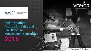 Vector Consulting Group Wins 2016 AMCF Spotlight Award | Vector Consulting Group