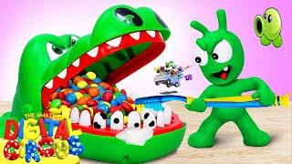 A Story Of Pea Pea And Crocodile Fun Dental Care for Kids!| Pea Pea - Cartoon for kids |