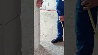 Как замерить толщину полусухой стяжки пола за 20 секунд!