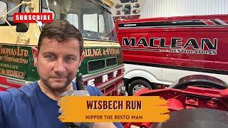 I Take The Ken Thomas SCANIA 143 To Wisbech Classic Vehicle RUN with Mr Spenser 