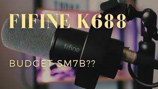 Best Budget SM7B Microphone? — Fifine K688