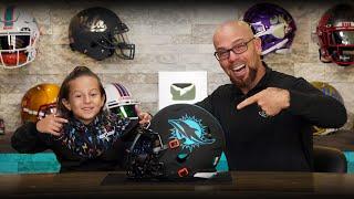 YouTube Experience - Dante's Miami Dolphins Helmet