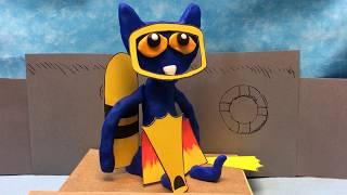 Pete the Cat - Scuba Cat (Play-Doh) - Read aloud by Miles, Maddy, & Mark