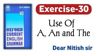 Exercise-30 || Oxford Current English Translation Exercise-30 ||how to translate || Dear_Nitish_Sir