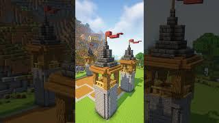 Minecraft Best Survival Castle #shorts