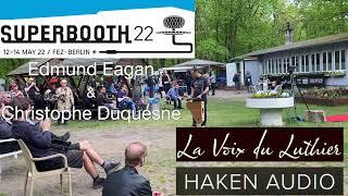 La Voix du Luthier and Haken Audio Superbooth 22 concert