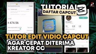 Tutorial Edit Video Agar Cepat Diterima Menjadi Kreator Capcut