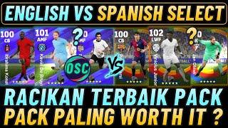 RACIKAN TERBAIK ENGLISH LEAGUE SELECTION VS SPANISH LEAGUE SELECTION EFOOTBALL 2025 MOBILE