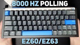 8KHz Polling Hall Effect | IQUNIX EZ60/EZ63 Review