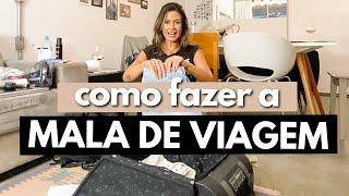 COMO ORGANIZAR A MALA DE VIAGEM | PARA ATÉ 1 SEMANA