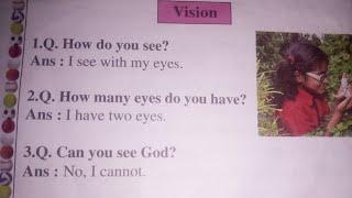 Vision study // How do you see?  How many eyes do you have? Can you see when you close your eyes?