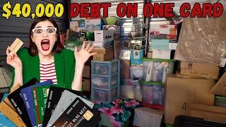 Lady Ran Up Huge Credit Card Bills And Put It All In Storage! Then Lost It. Lets Unbox it.