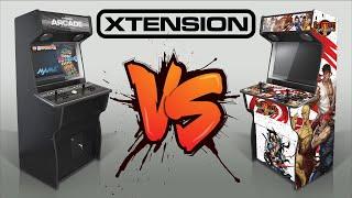 Rec Room Masters Xtension 32" Arcade Cabinet - Old vs New