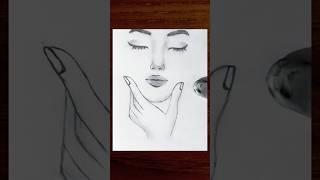 Girl face drawing step by step realistic girl face drawing 