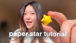 Paper Star Tutorial