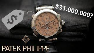 What is the MOST EXPENSIVE Patek Philippe WATCH?
