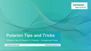 Polarion Tips & Tricks – Wyszukiwanie w Polarion