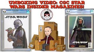 CGC Star Wars Insider Magazine Unboxing | The Mandalorian | Ahsoka