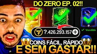  COMO GANHAR MILHÕES DE COINS FÁCIL, SEM GASTAR NADA & MELHORAR SEU TIME | DO ZERO - FC MOBILE 24