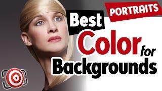 The Best Color Photography Background For Portraits Is Gray  - Studio Backdrop Tutorial