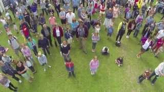 Steve Mould - Outdoor Experiment at The Times Cheltenham Science Festival