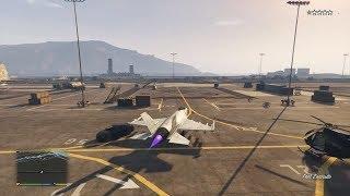 How To Get A Lazer Jet from Fort Zancudo GTA V Story Mode (100% No Cheats Needed) PS4