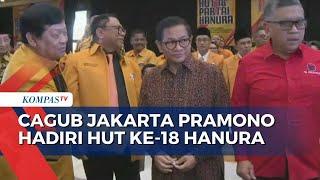 Momen Cagub-Cawagub Jakarta Terpilih, Pramono Anung-Rano Karno Hadiri HUT Ke-18 Partai Hanura