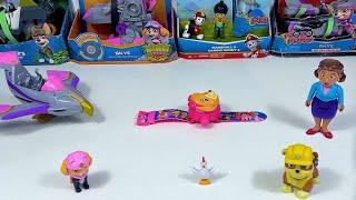 Paw Patrol Big Pup Trucks Toys Unboxing ASMR – Skye’s Transforming Jet and Rescue Knights Vehicles!