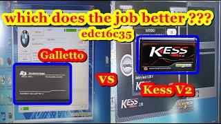 Kess v2 Clone vs Galletto. BMW - Flaps OFF.  Bosch edc16c35 read-write.