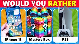 Would You Rather...? Boy vs Girl vs Mystery Box 