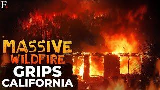 California Wildfire Rages On, Over 130 structures destroyed