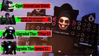 skibidi toilet 65-70(part1) with healthbars boss fight Gman VS upgraded titan cameraman speakerman