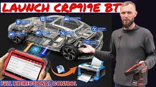 LAUNCH CRP919E BT в реальных условиях (диагностика и сервисные функции)