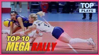 Top 10 Mega Rally | Turkey women's volleyball League 2022