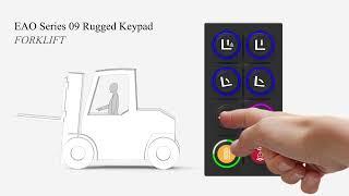 EAO - Series 09 Rugged Keypads Application Video – Forklift