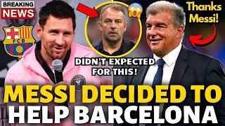 OH MY GOD! MESSI HAS JUST SURPRISED THE BARCELONA FANS! HE IS INCREDIBLE! BARCELONA NEWS TODAY!