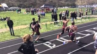 Dawson Reynolds 100 meter finals 2016  Doddridge County