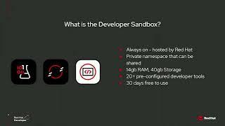 Fast and free experimentation for Kubernetes Applications with Red Hat OpenShift developer Sandbox
