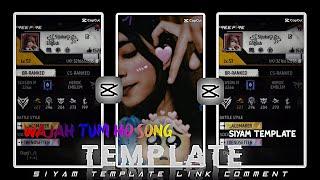 Wajah Tum Ho / Capcut Template For TikTok | New Capcut Template 22 | trend Capcut Preset | Siyam | 