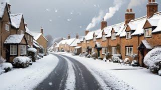 Britain's Most Beautiful Villages in a Snowstorm | Winter in the UK Countryside