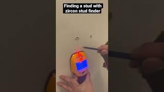 How to find a stud with zircon stud finder?