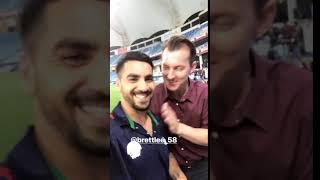 Australia Fastest Bowler In The World - Brett Lee & Aftab Alam - Afghanistan Fastest Bowler - 2018